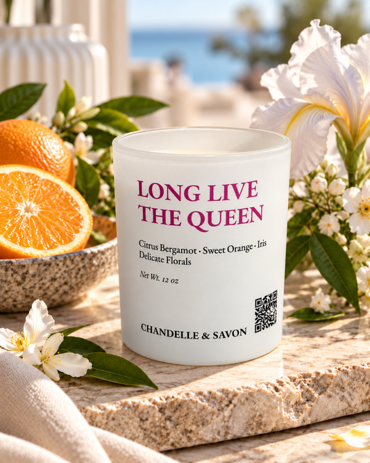 Long Live the Queen | 12 oz Luxury Wood Wick Candle