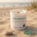 Bare Tropics Signature Wood Wick Candle