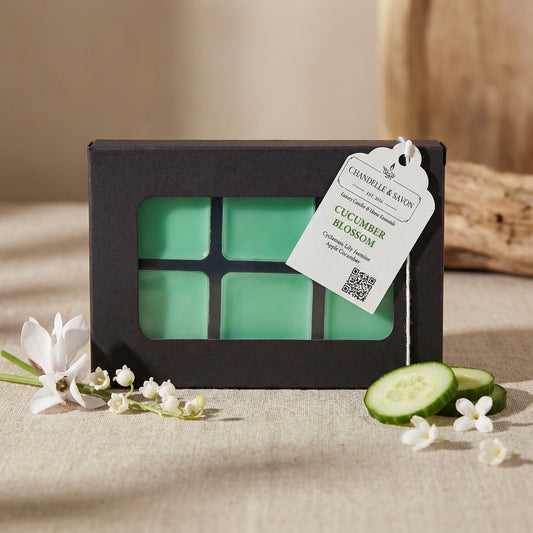 Cucumber Blossom Premium Wax Melts by Chandelle & Savon