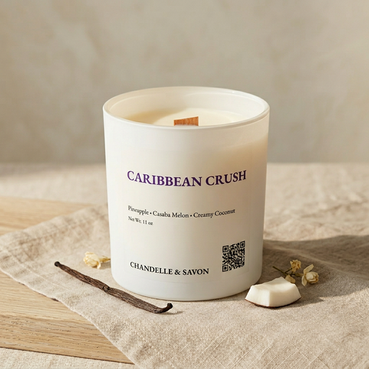 Caribbean Crush Signature Wood Wick Candle