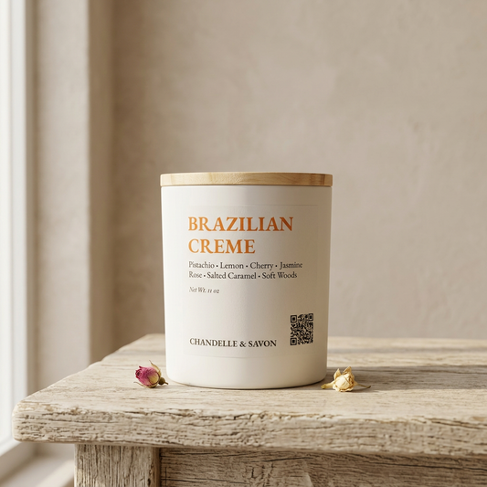 Brazilian Creme Signature Wood Wick Candle