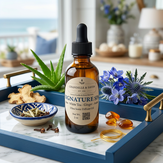 Signature Spa Ultrasonic Diffuser Oil By Chandelle & Savon