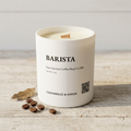 Barista Signature Wood Wick Candle By Chandelle & Savon