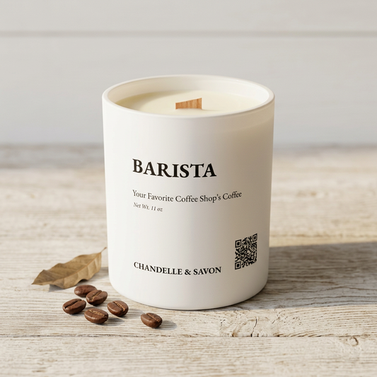 Barista Signature Wood Wick Candle