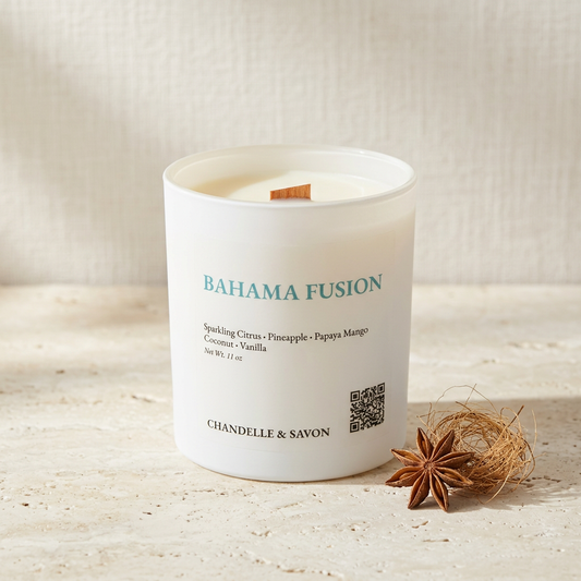 Bahama Fusion Signature Wood Wick Candle