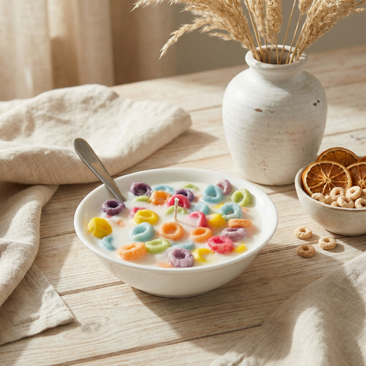 Fruity Loupes Cereal Bowl Candle by Chandelle & Savon