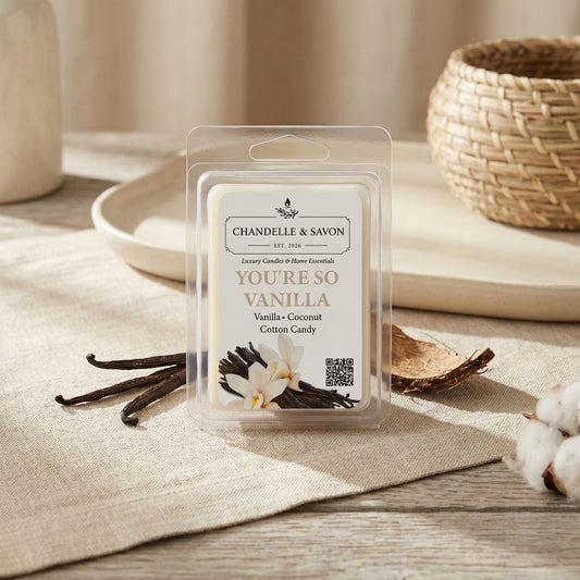 You’re So Vanilla Premium Wax Melts by Chandelle & Savon