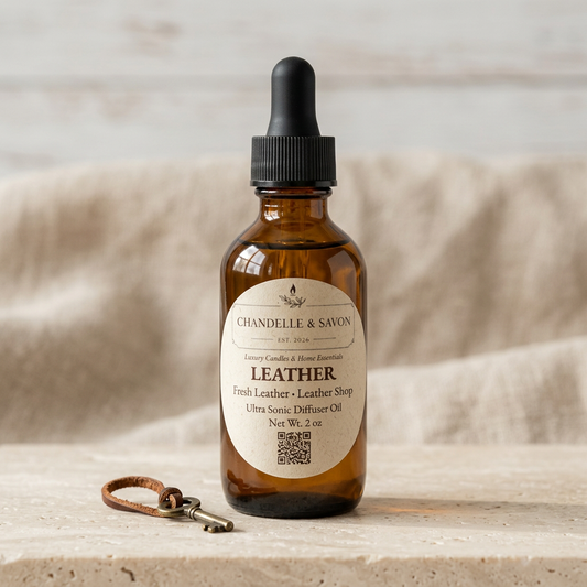 Leather Ultrasonic Diffuser Oil