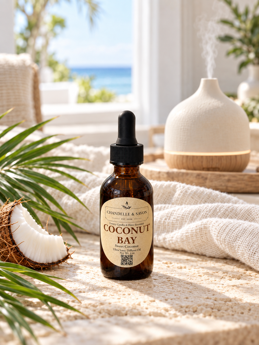 Coconut Bay Ultrasonic Diffuser Oil