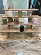DIY Craft Fair Display Shelf Plans | 4-Tier Wooden Shelf for Candles, Honey, Jars & More | PDF Download