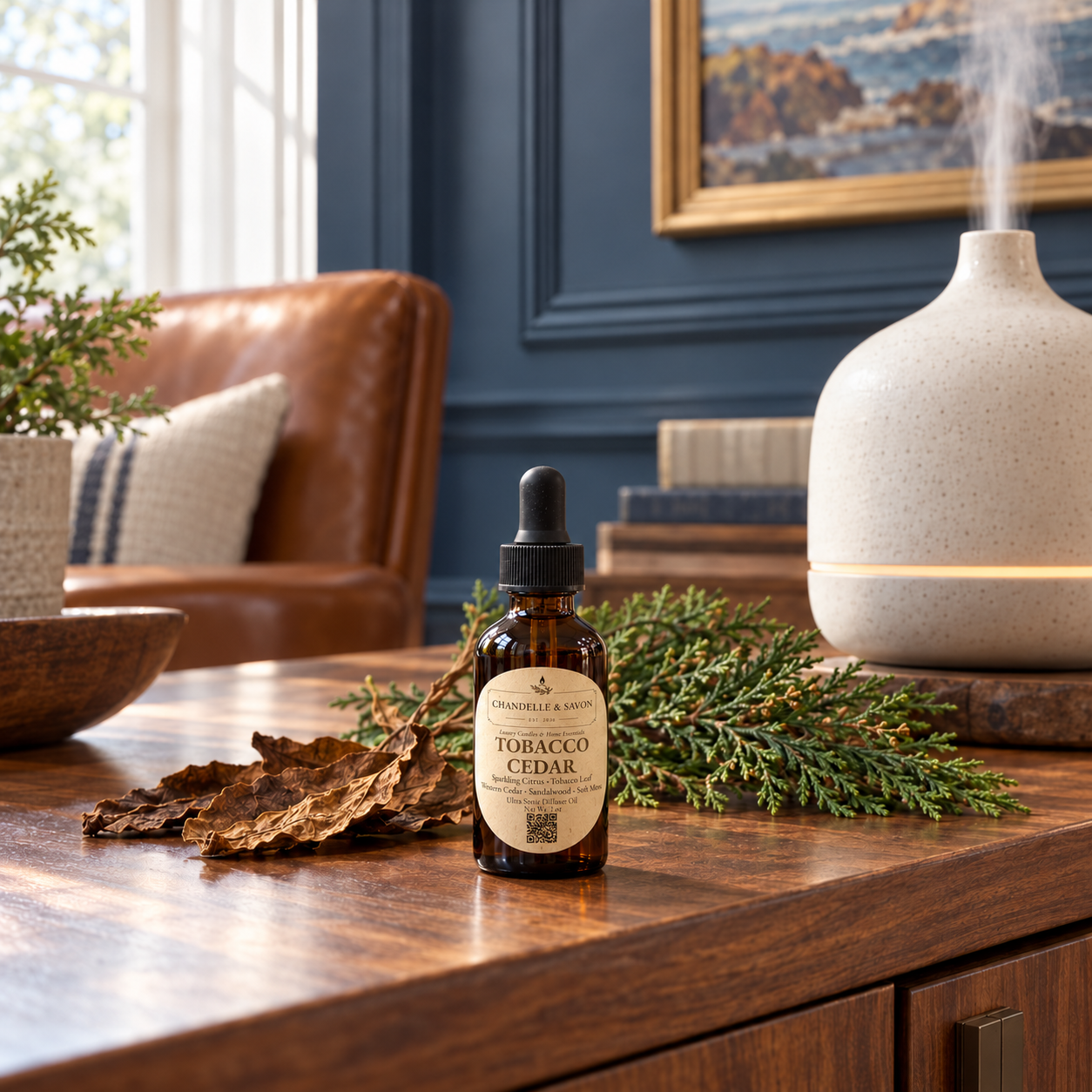 Tobacco Cedar Ultrasonic Diffuser Oil
