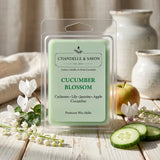 Cucumber Blossom Premium Wax Melts by Chandelle & Savon
