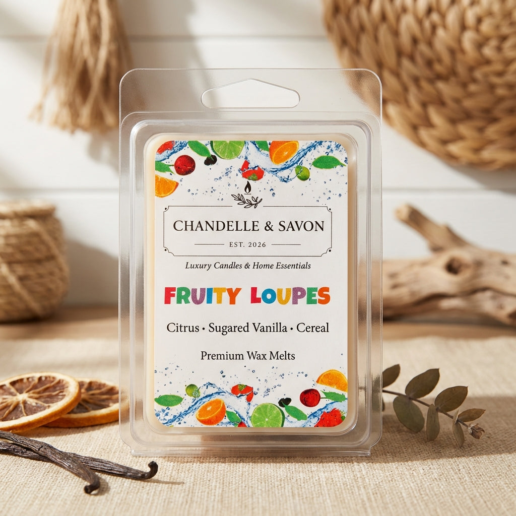 Fruity Loupes Premium Wax Melts by Chandelle & Savon