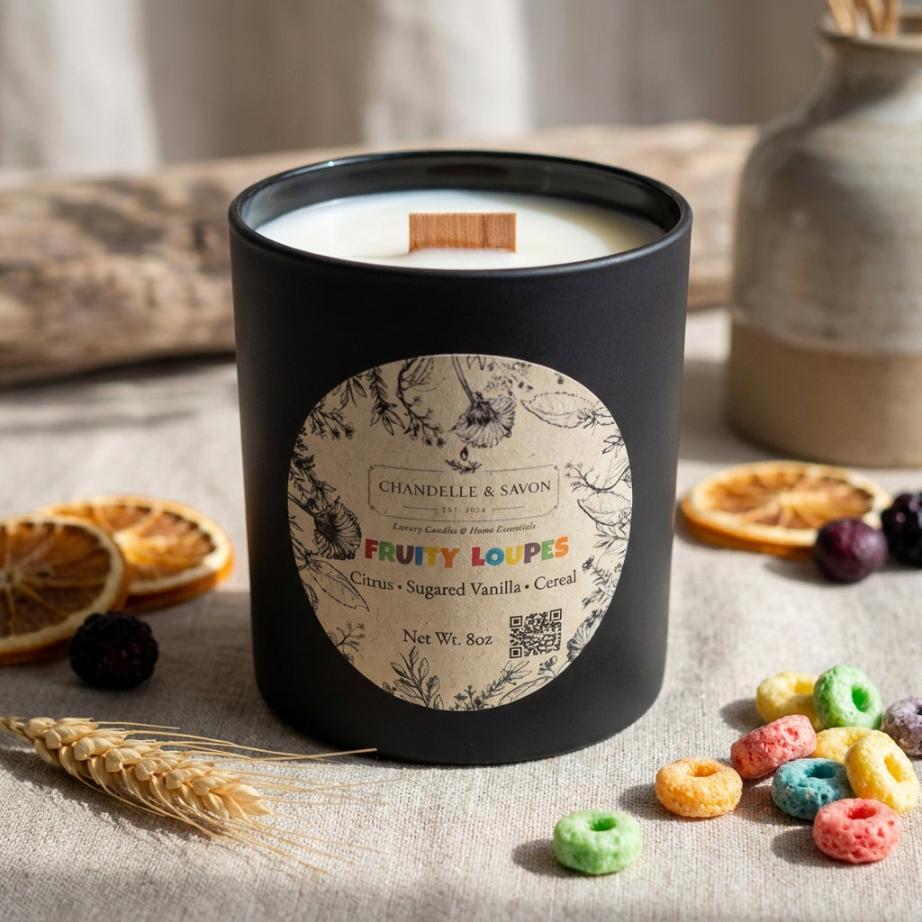 Fruity Loupes Signature Candle by Chandelle & Savon