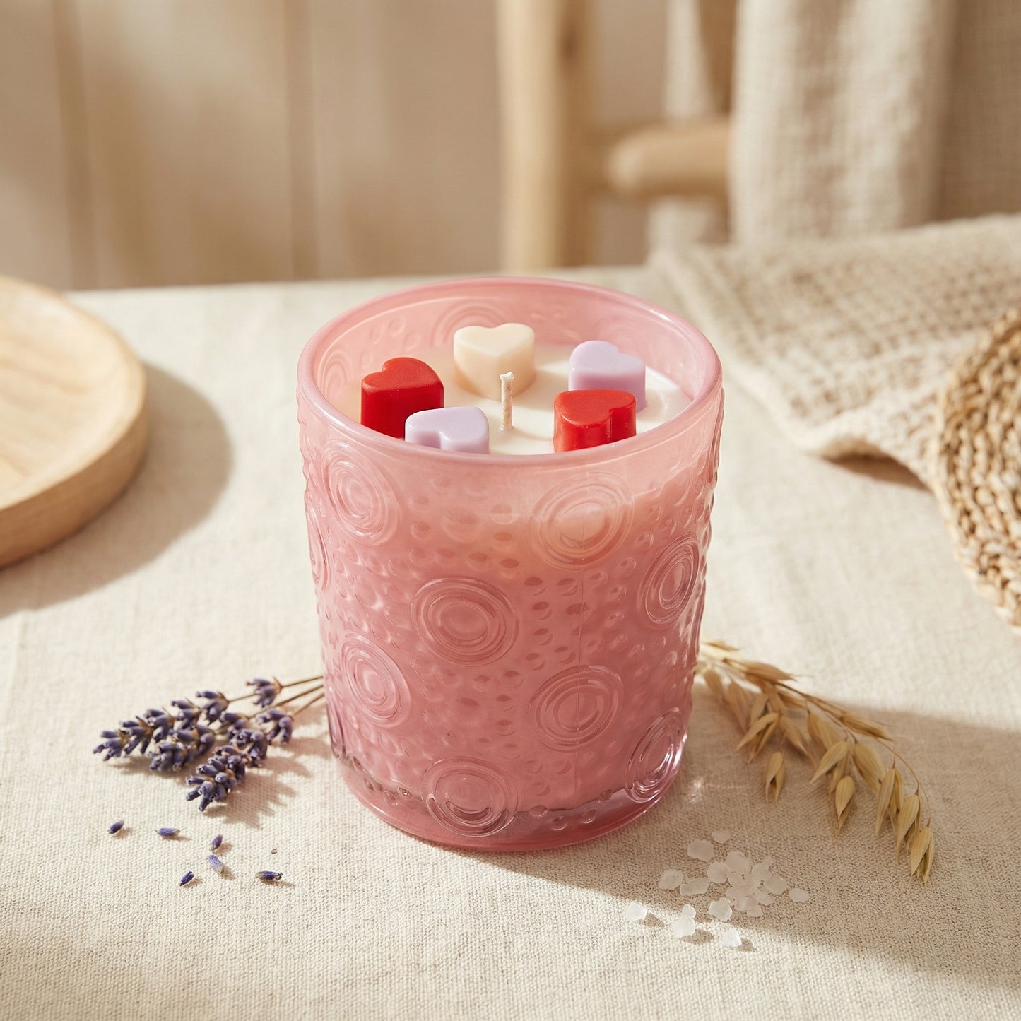 Chandelle & Savon Signature Embossed Candle