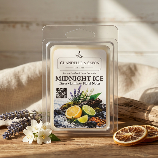 Midnight Ice Premium Wax Melts by Chandelle & Savon