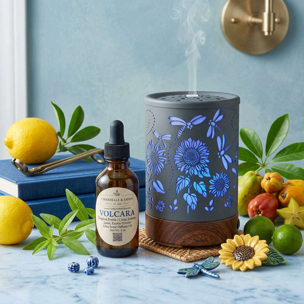 Volcara Goddess Of Fire Ultrasonic Diffuser Oil – Chandelle & Savon