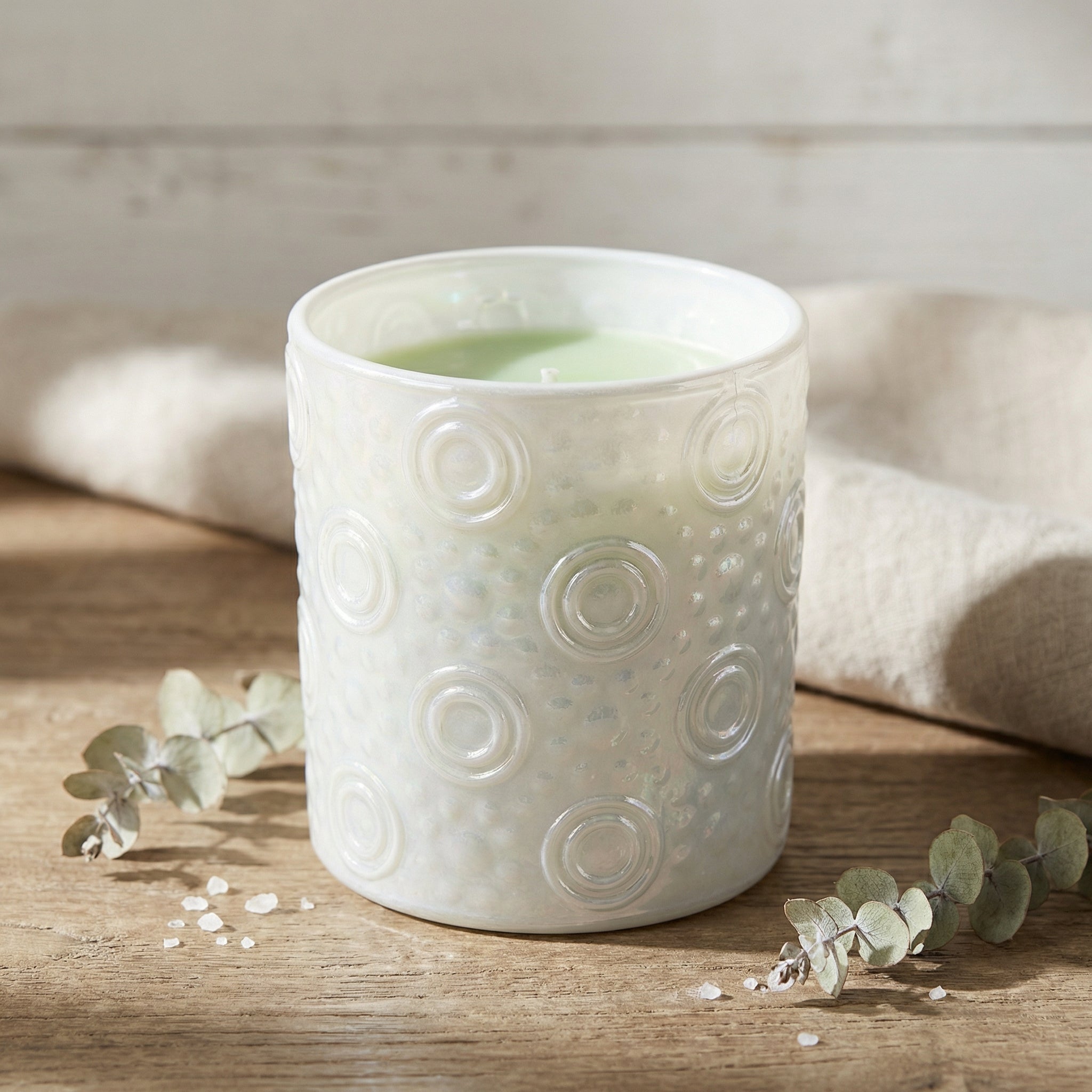 Chandelle & Savon Signature Embossed Candle