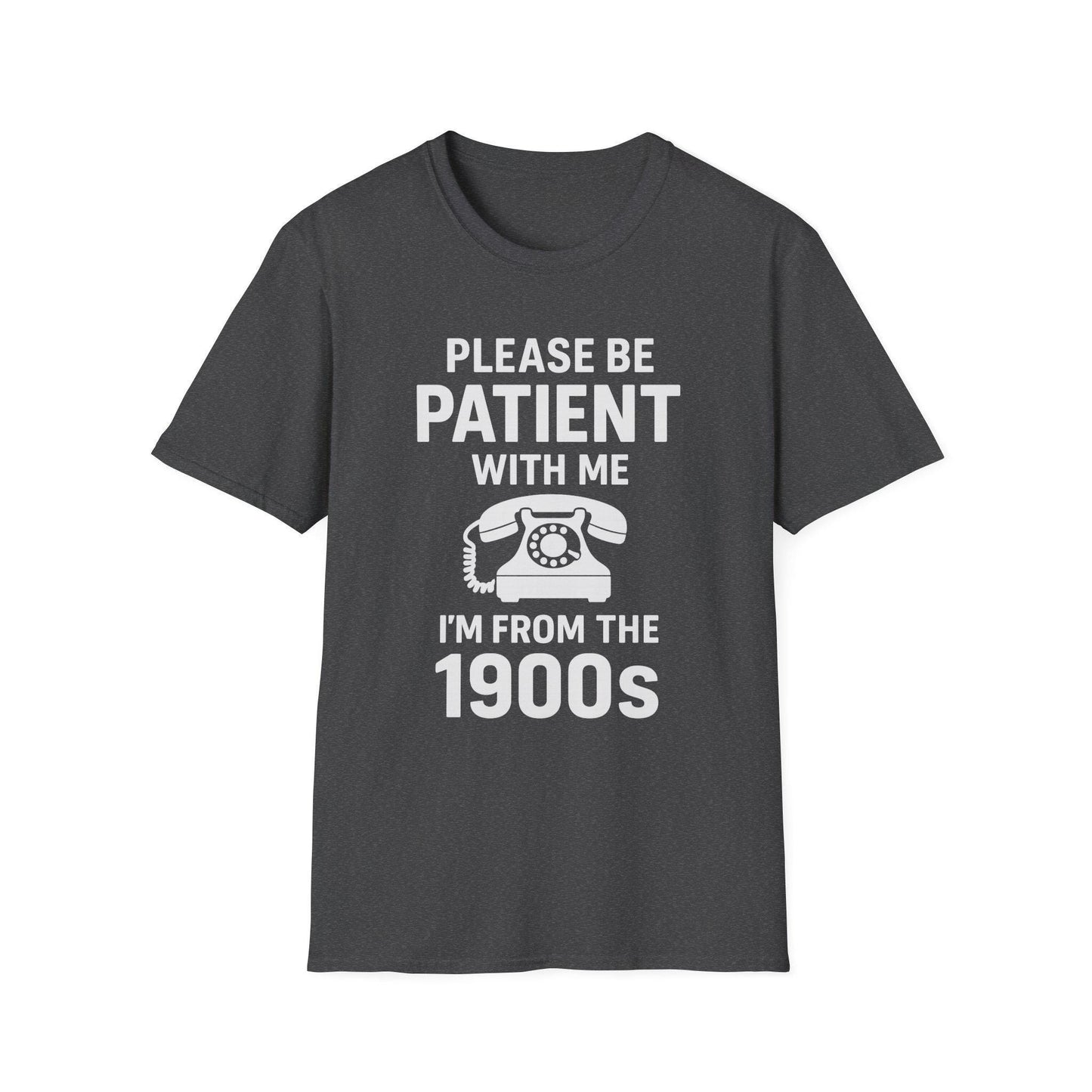 Please Be Patient With Me I'm From The 1900s T-Shirt | Retro Rotary Phone Shirt